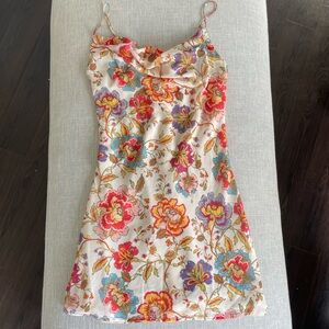 Flower mini sundress